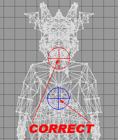 Correct placement of bones in Milkshape using global positioning