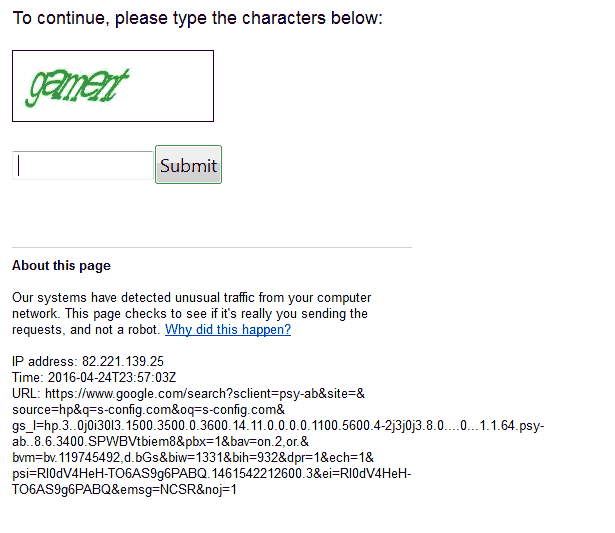 Tor Network vs Google.