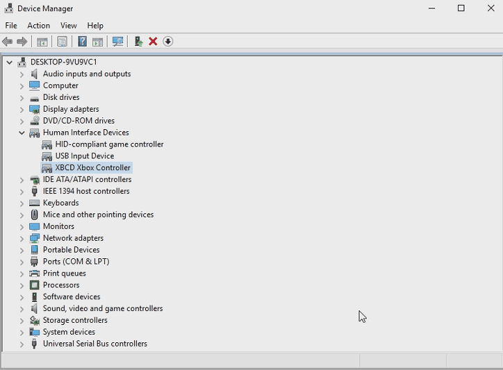 XBCD - Device manager SUCCESS!!