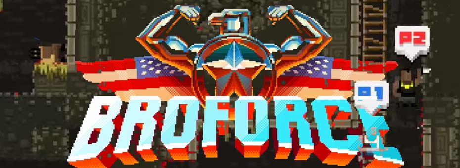 controlelr games - Broforce.