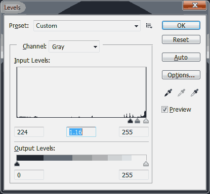 Photoshop Levels