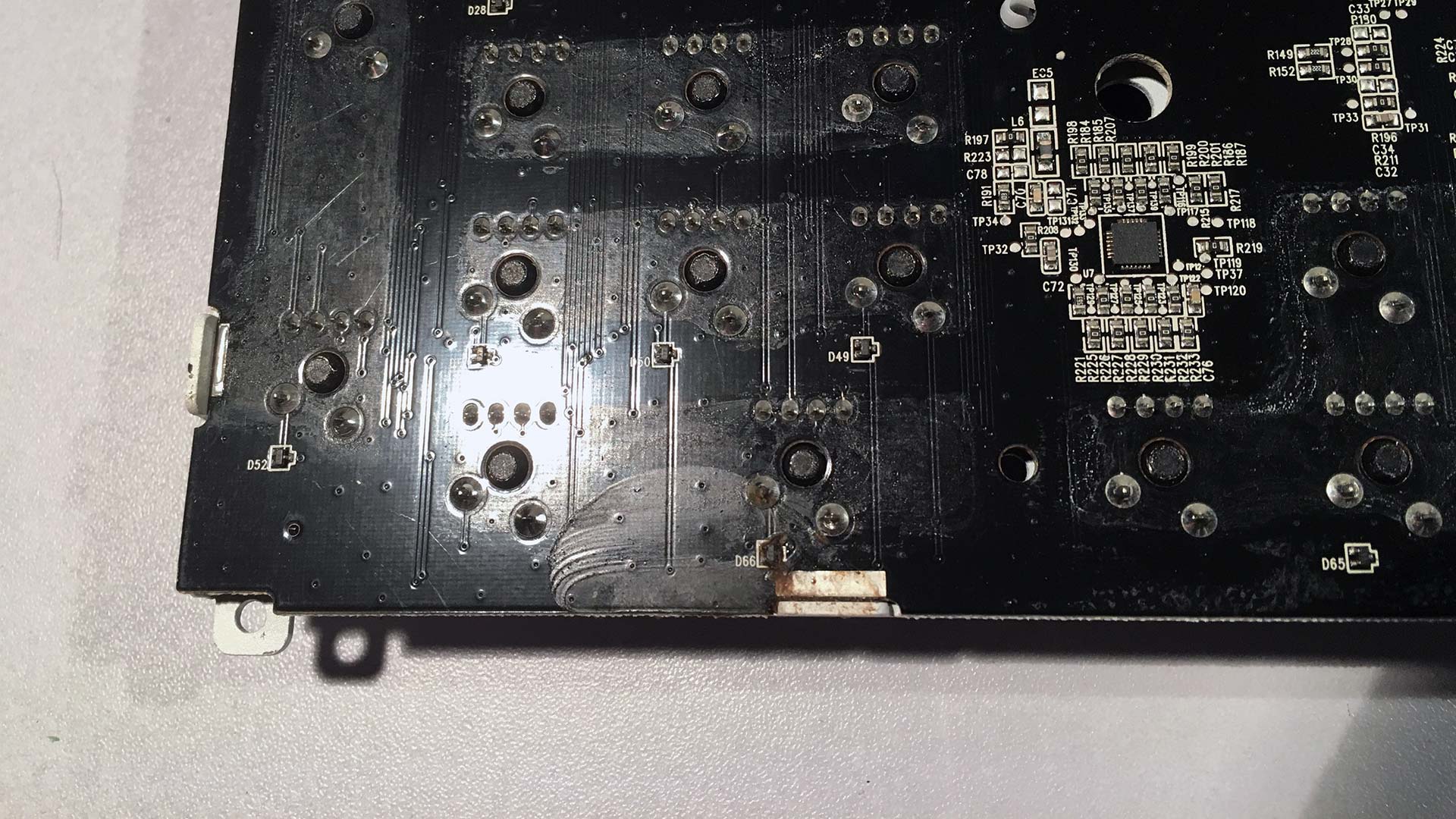 Razer Blackwidow 2014 - Liquid Damage.