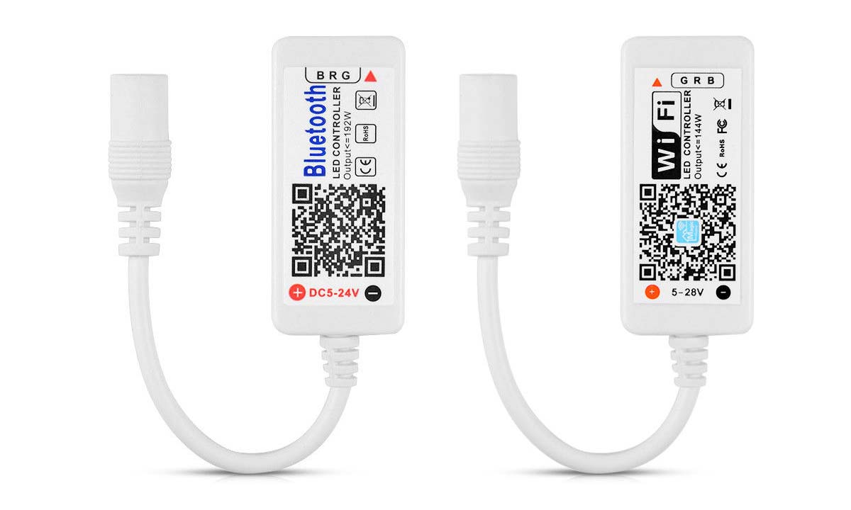 Bluetooth controllers - LED and WiFi