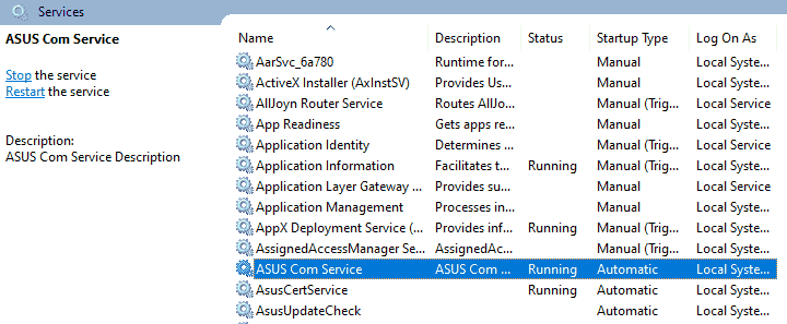 ASUS Armory Crate refuses to uninstall.