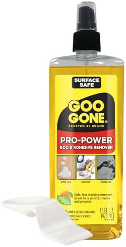 GooGone Orange Cleaner.