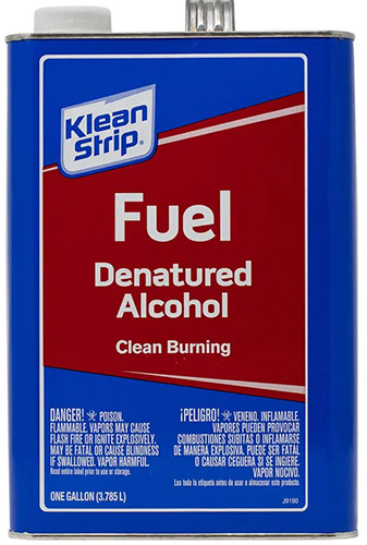 Denatured Alcohol.
