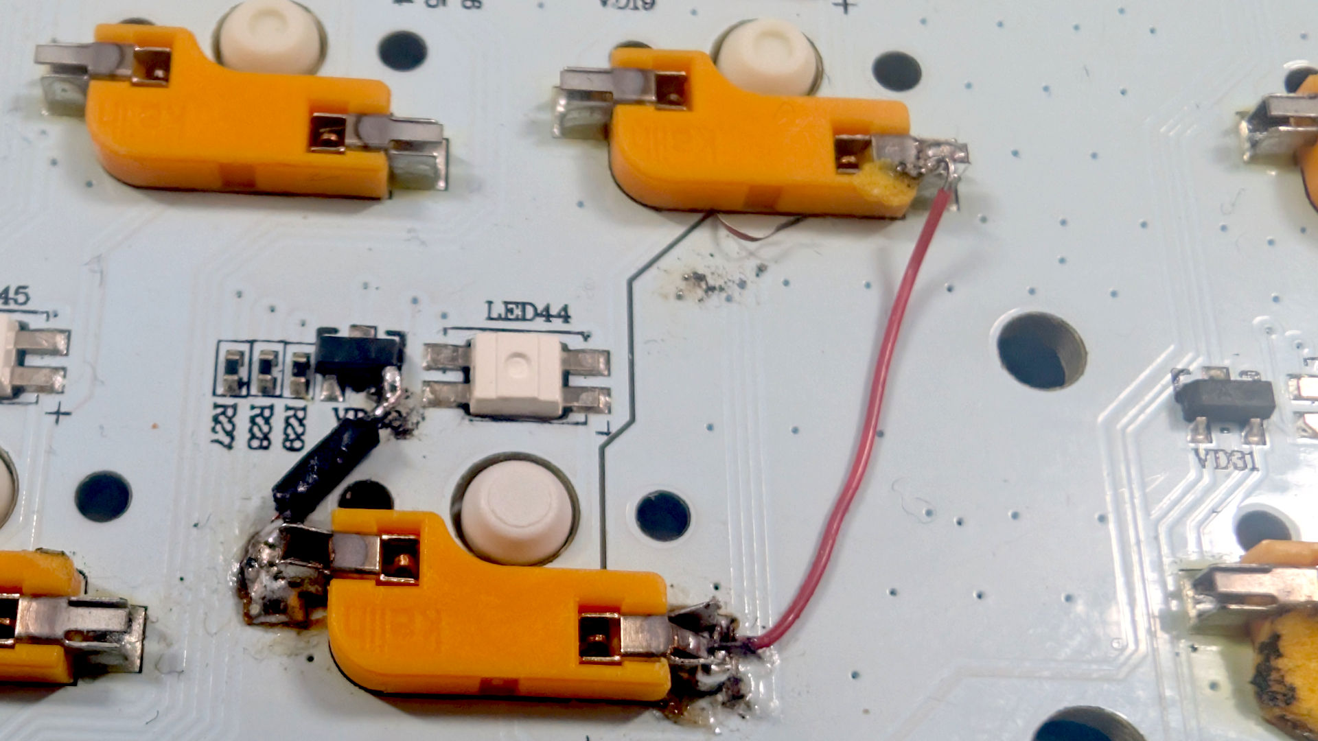 Glorious surface mount repair complete.
