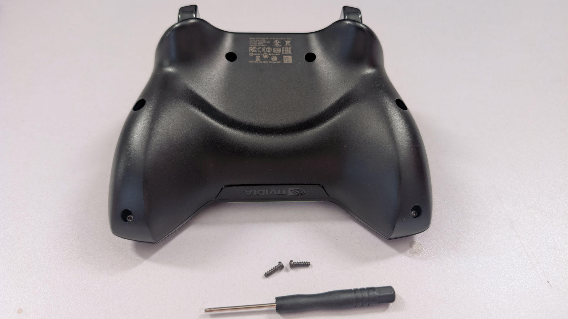 Removing the Screws on the Nvidia 2015 Controller.