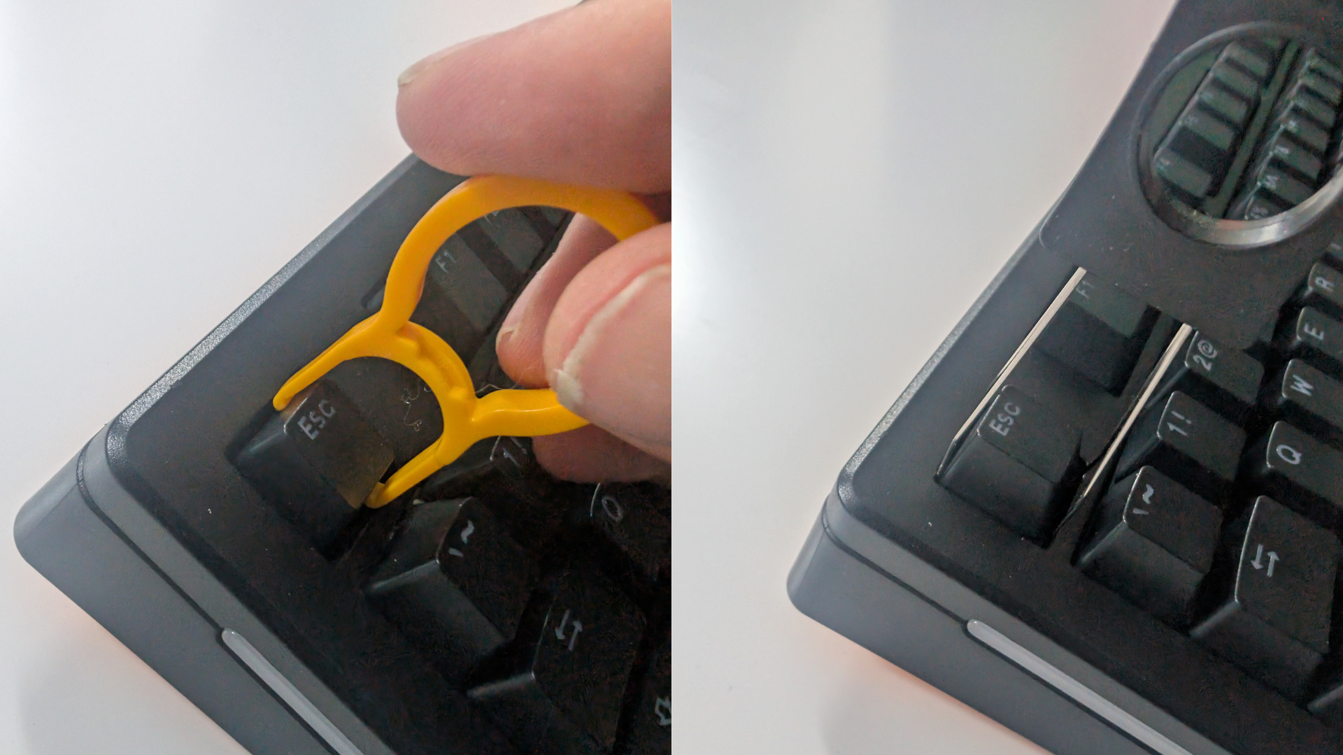 Keycap puller on Glorious.