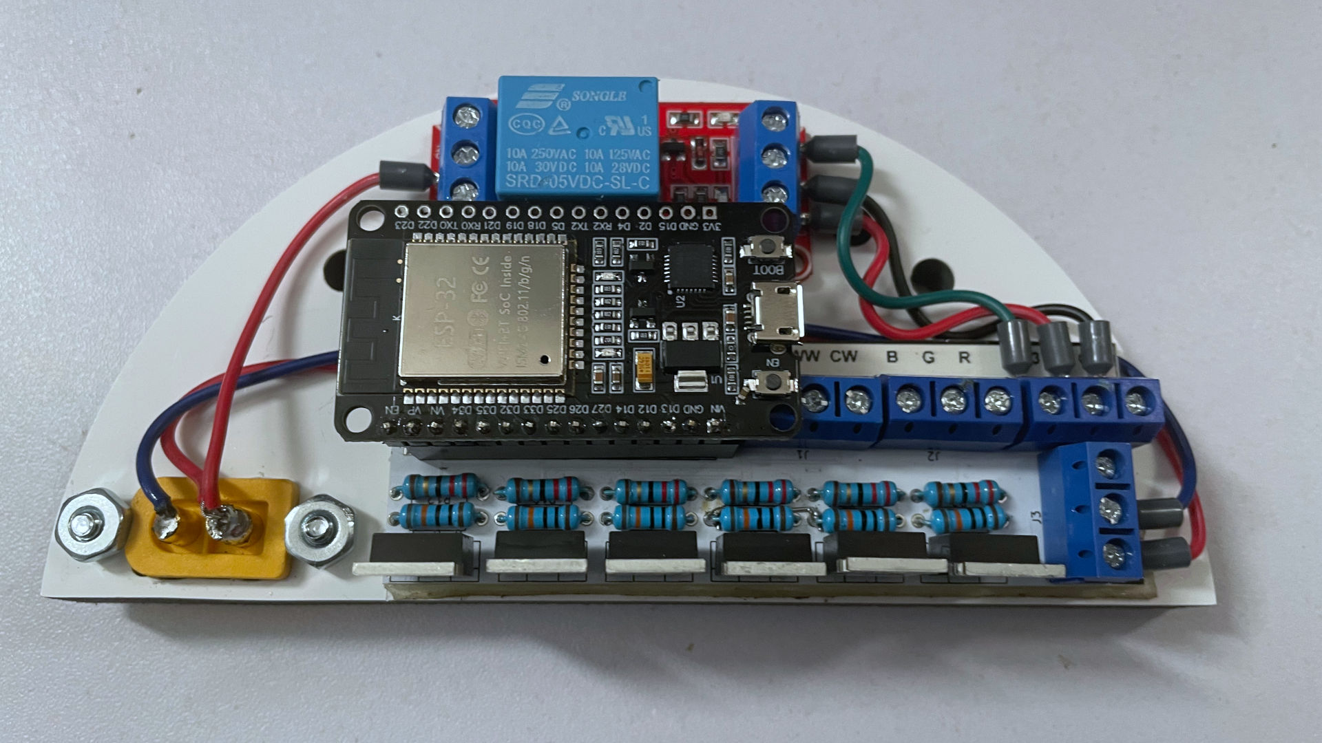 Fit Testing the ESP32 onto my PCB.